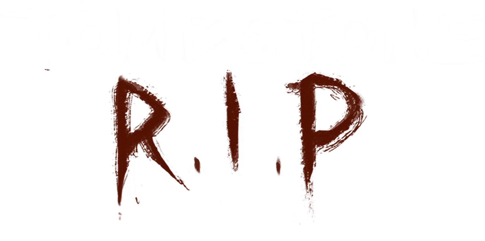 Tombstone RIP logo