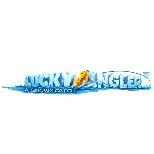 Lucky Angler: A Snowy Catch™ logo